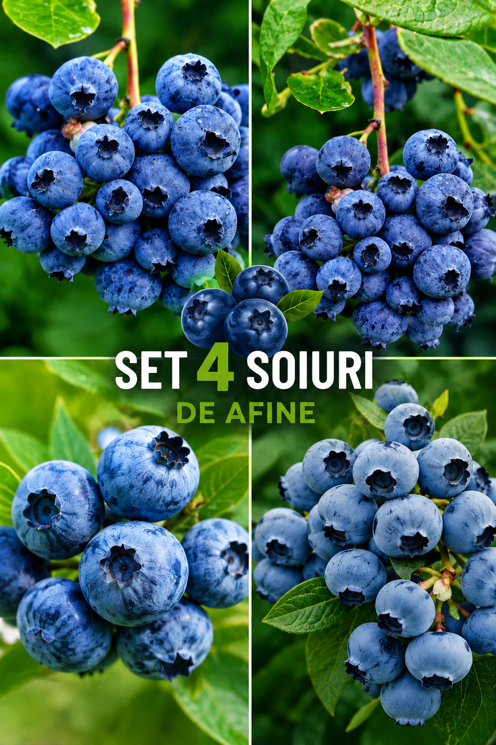 Afine - set 4 soiuri
